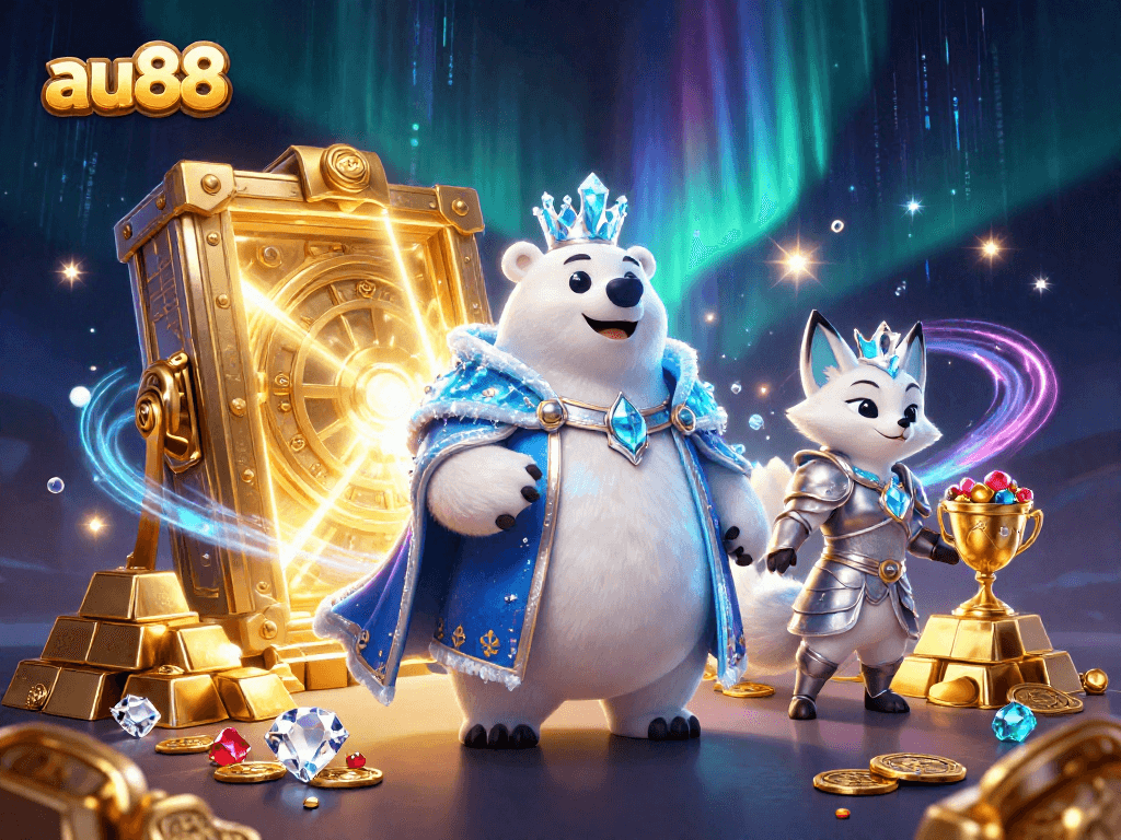 Experience winning with au88's immersive slots and jackpot features amidst dazzling treasures.