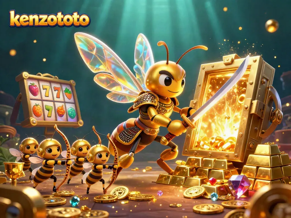 Experience exciting wins at kenzototo with dynamic slot games featuring vibrant symbols and treasures.