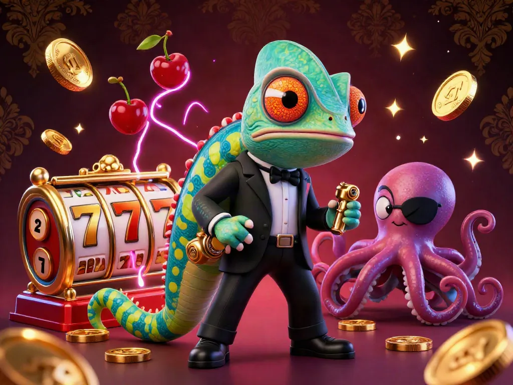 Engage with 98WIN's dynamic casino environment filled with action-packed slot elements and characters.