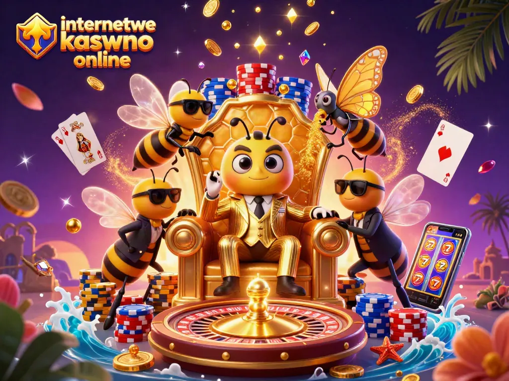 Engage with the excitement of internetowe kasyno online featuring dynamic 3D characters and vibrant casino elements.