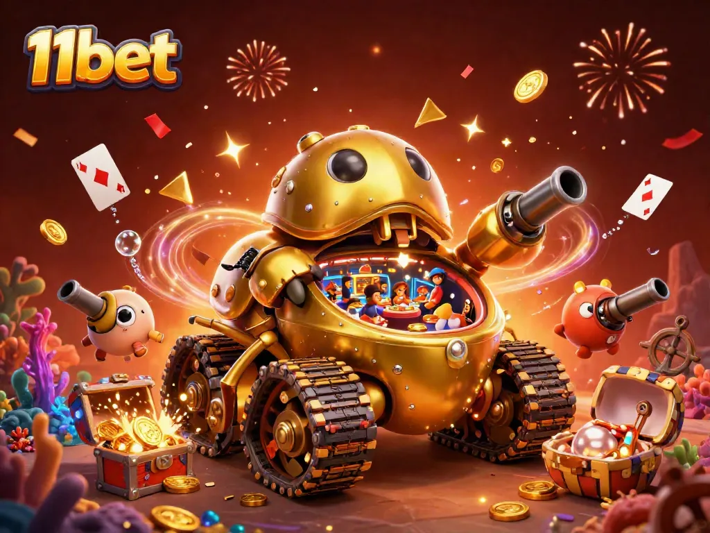 Experience the thrill of 11bet with our stunning 3D casino illustration showcasing excitement and wins!