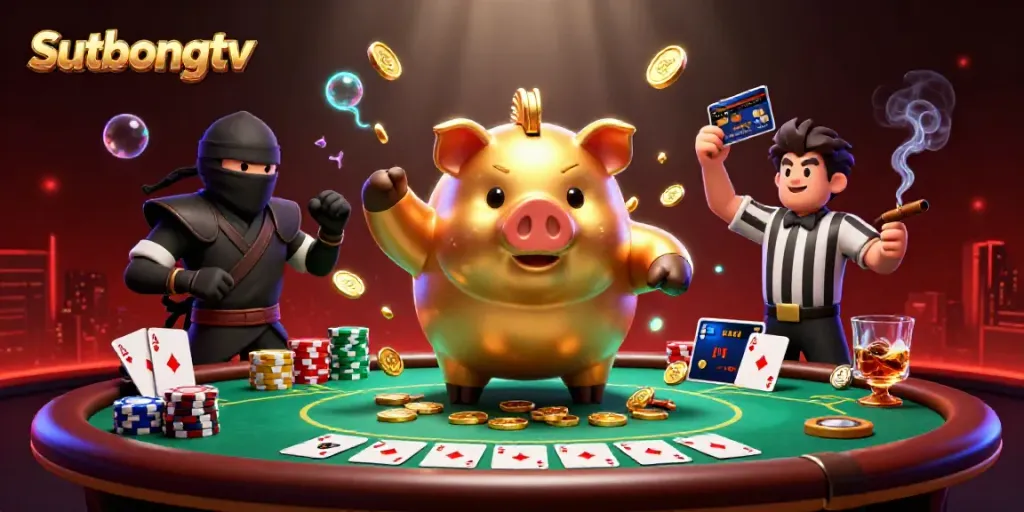 Sutbongtv offers a vibrant sports betting experience with engaging characters and dynamic elements.