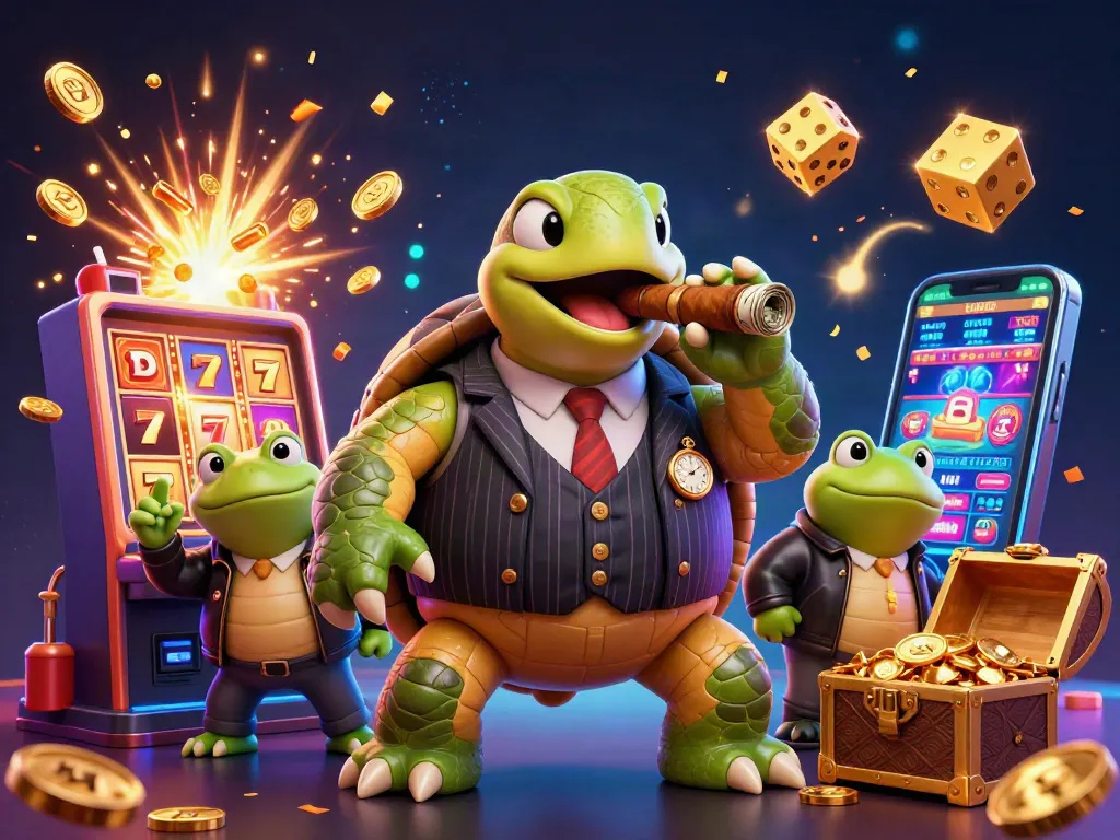 Engage with yo88 in an animated casino scene featuring vibrant characters and thrilling gambling elements.