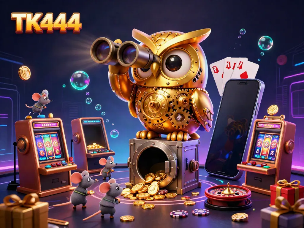 Engage in rich casino experiences with TK444, exploring vibrant slot games and immersive gaming elements.