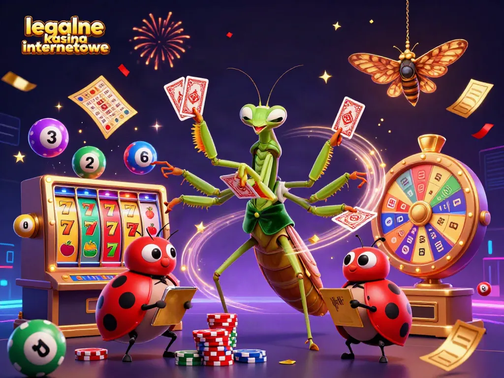 Experience thrilling casino action at legalne kasyna internetowe with vibrant characters and games.