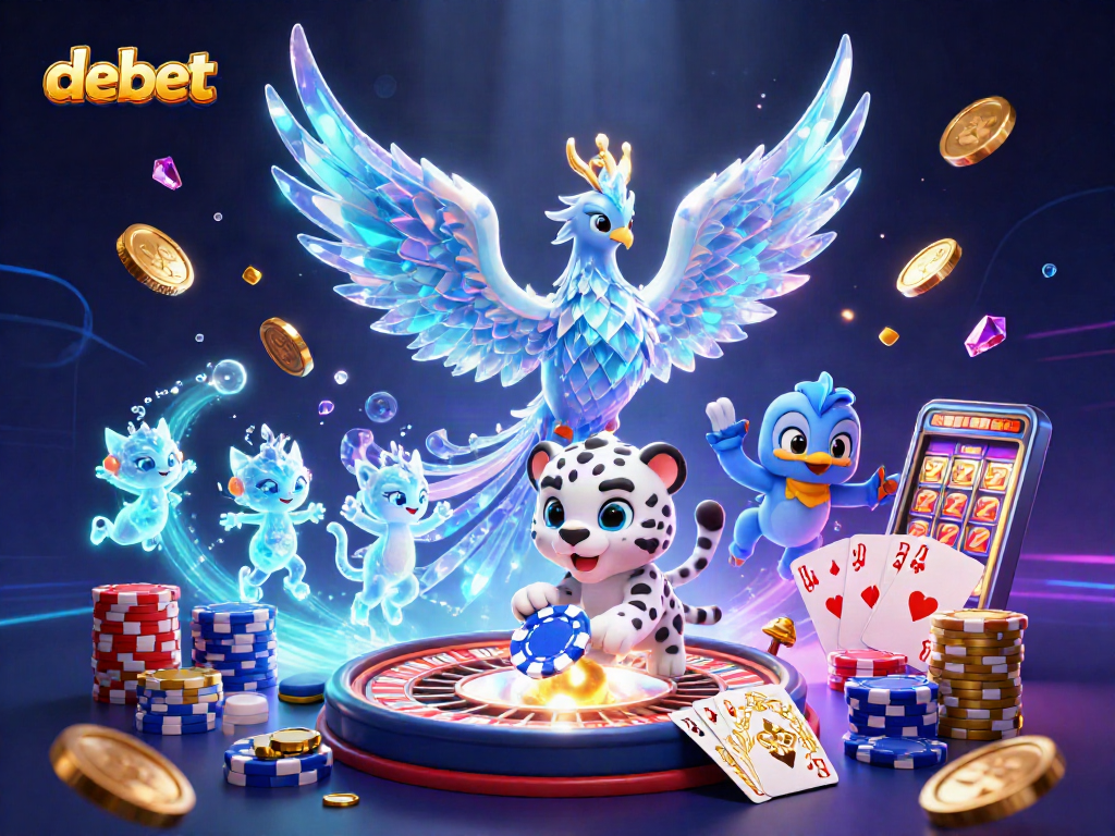 Engage with the debet casino experience, enjoying vibrant elements and casino excitement.